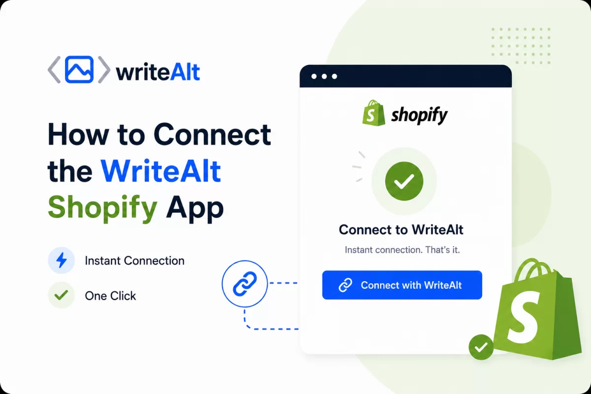 How to Set Up the WriteAlt Shopify App